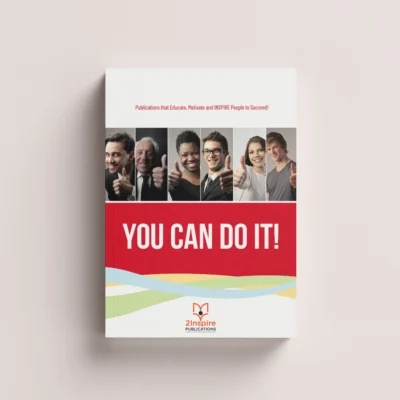 Book cover titled You Can Do It! featuring smiling individuals of diverse backgrounds giving a thumbs-up gesture.